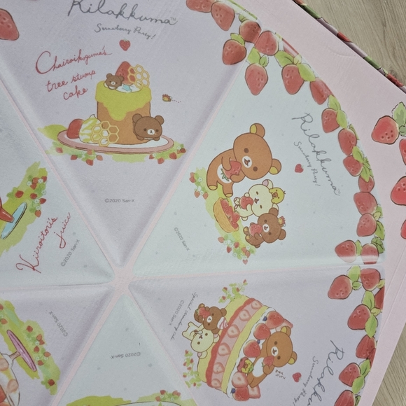 Rilakkuma - Big Round Party Plates Set - Picture 2 of 4